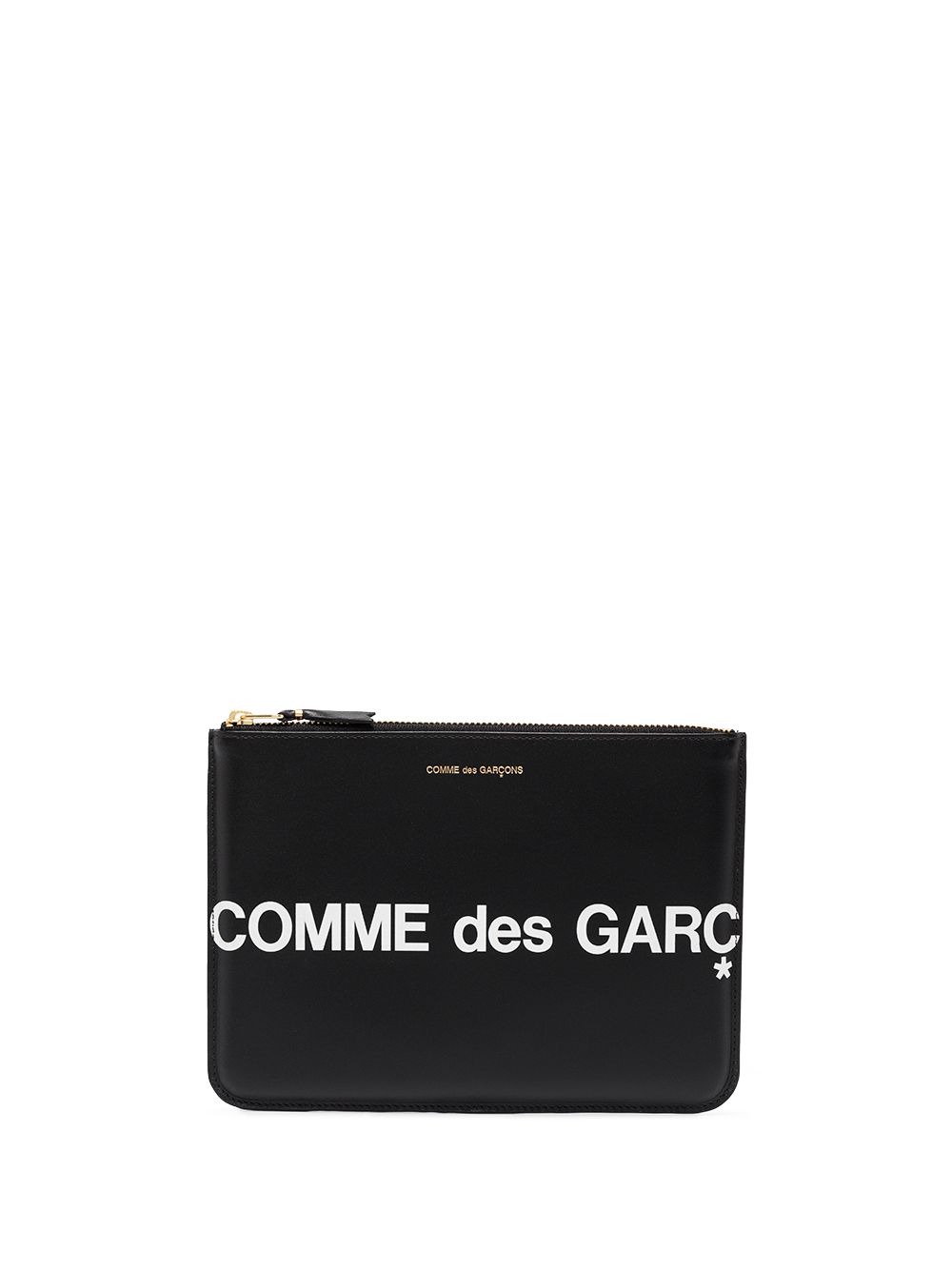 LOGO LEATHER POUCH