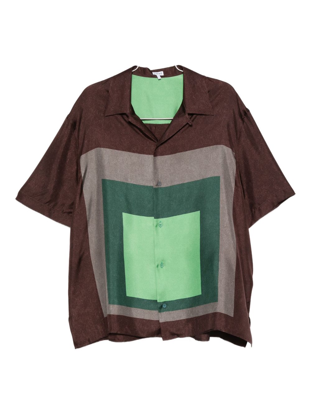 PRINTED SILK SHIRT
