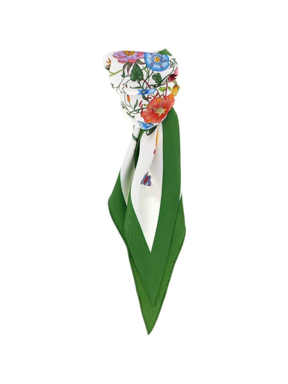 PRINTED SILK FOULARD