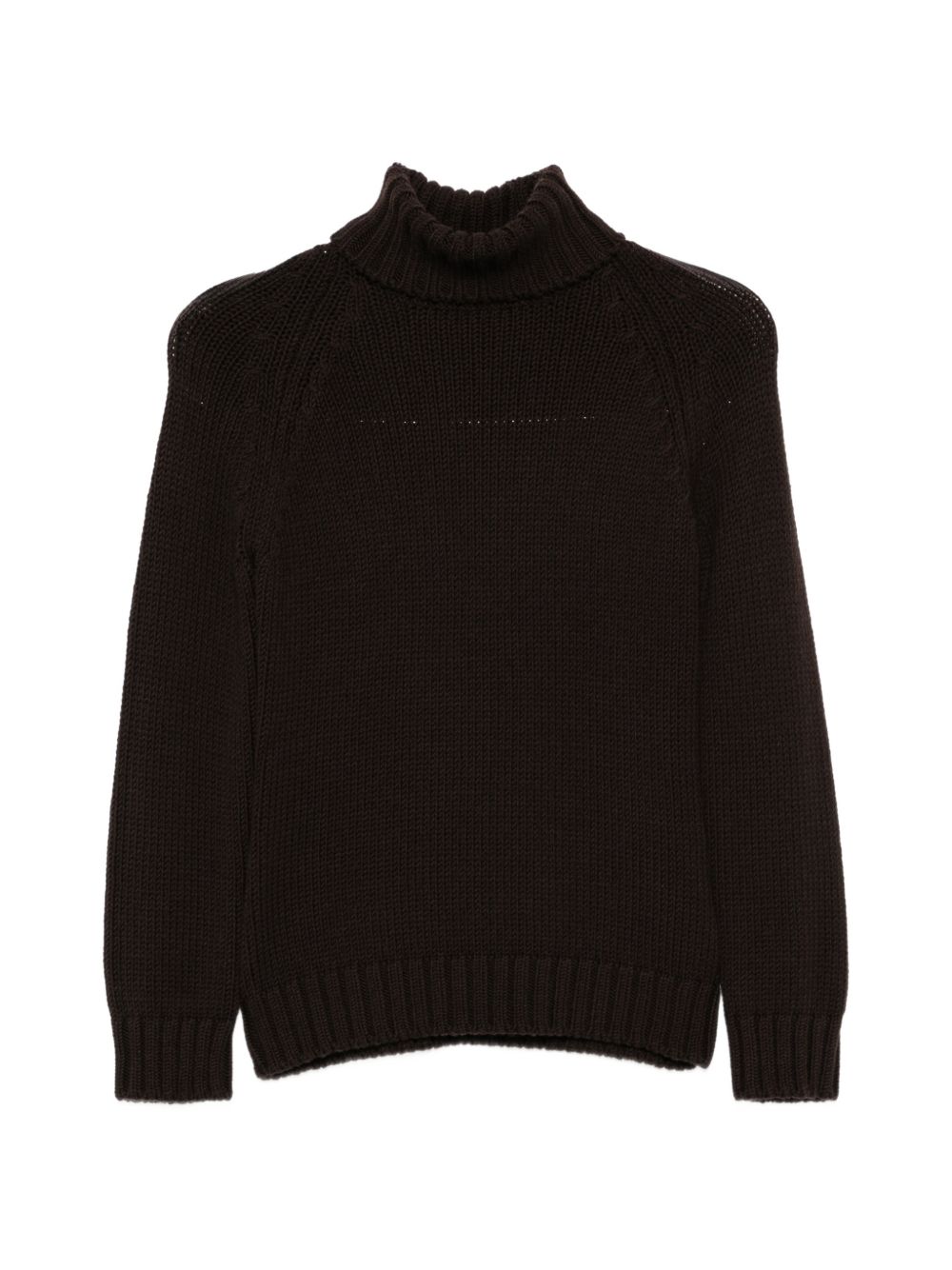 WOOL TURTLE-NECK SWEATER