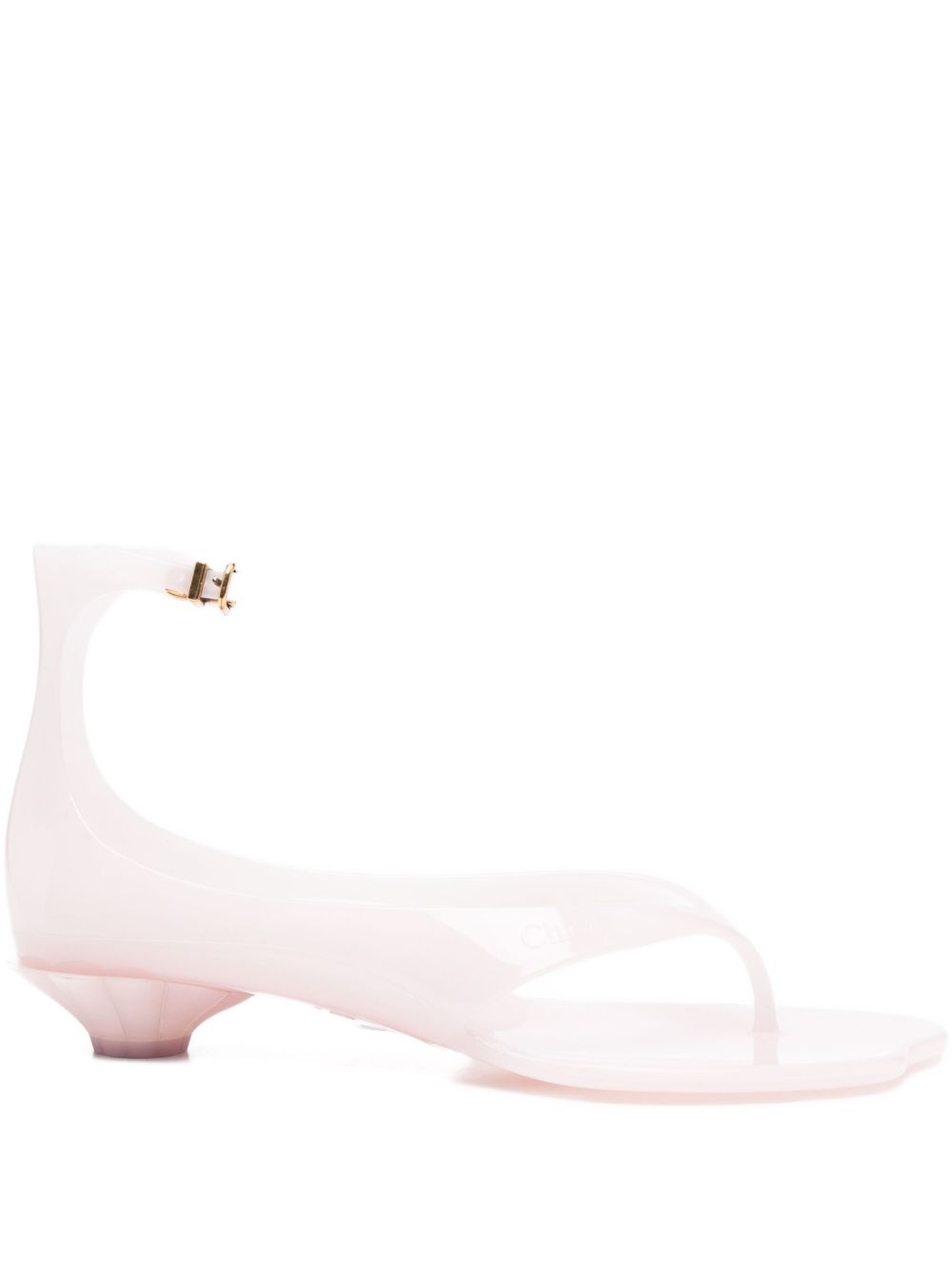 CHLOÉ JELLY THONG SANDALS