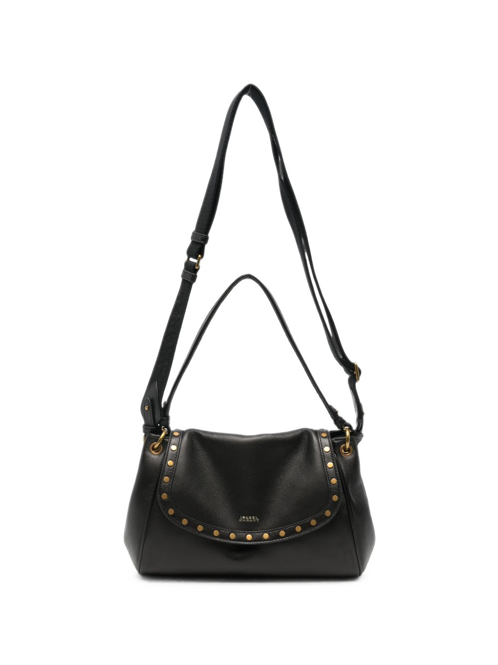 CHANY LEATHER SHOULDER BAG
