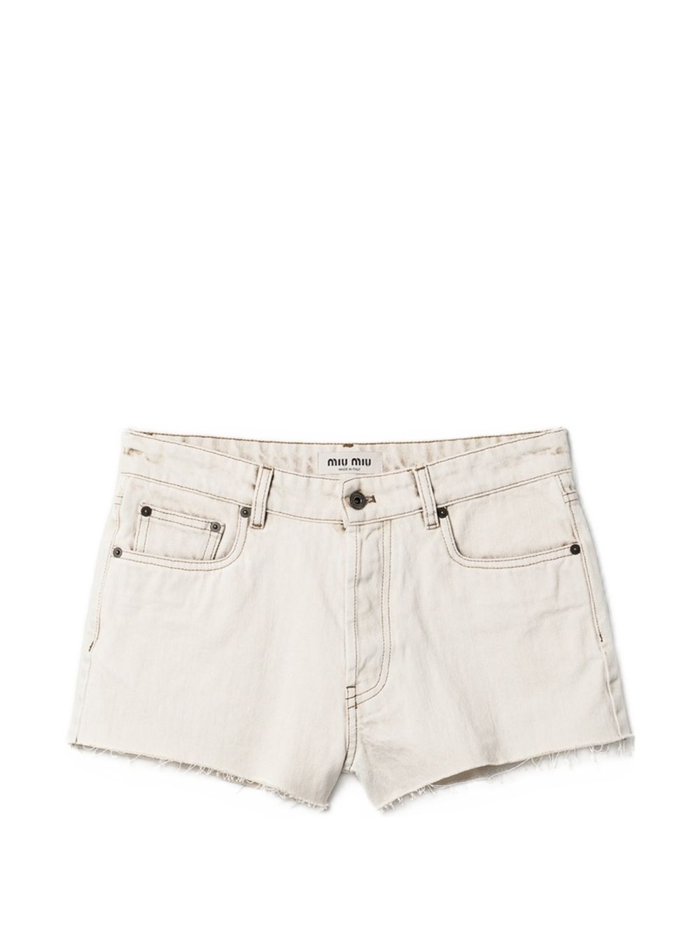 DENIM COTTON SHORTS