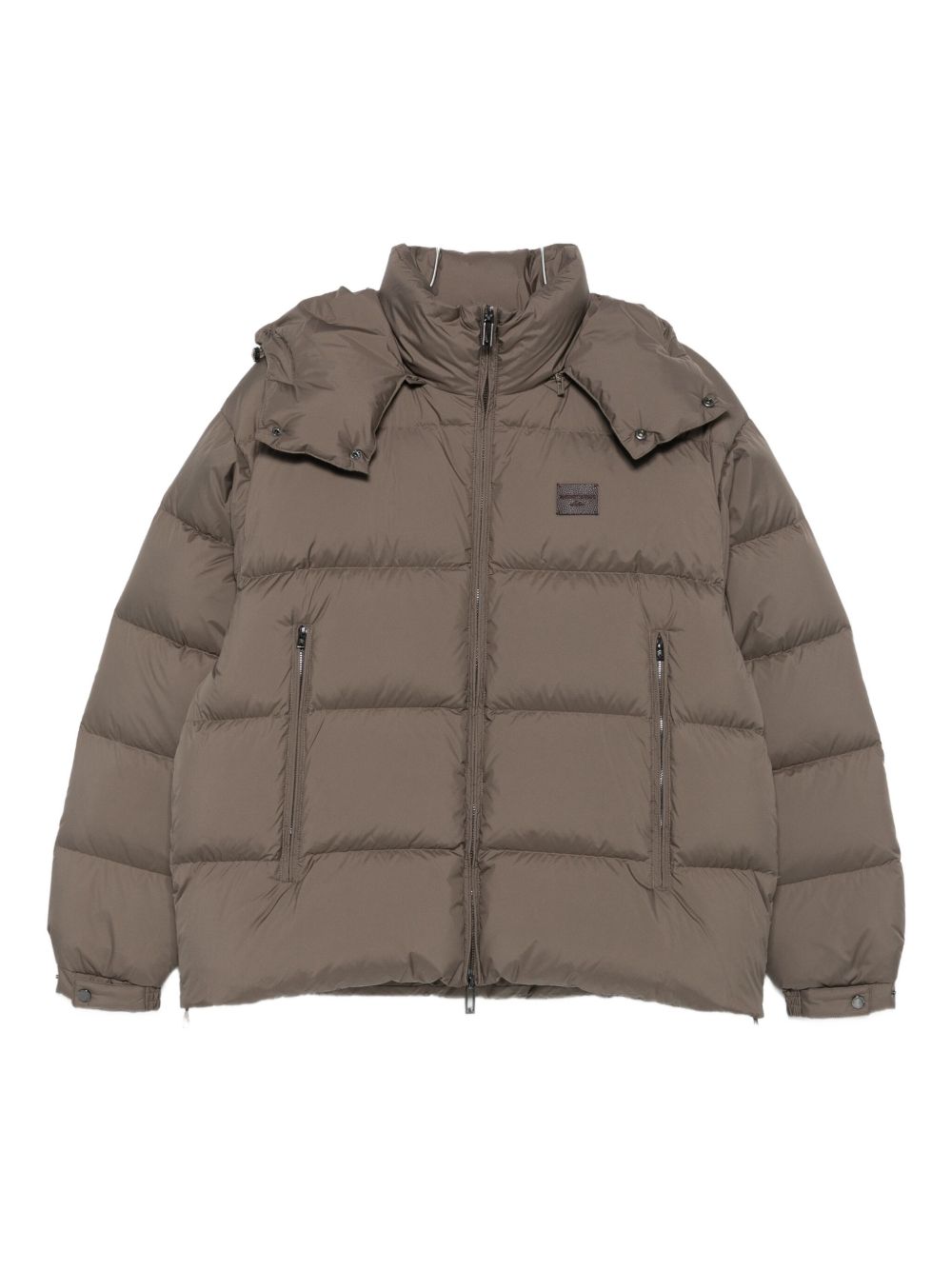NYLON SHORT DOWN JACKET