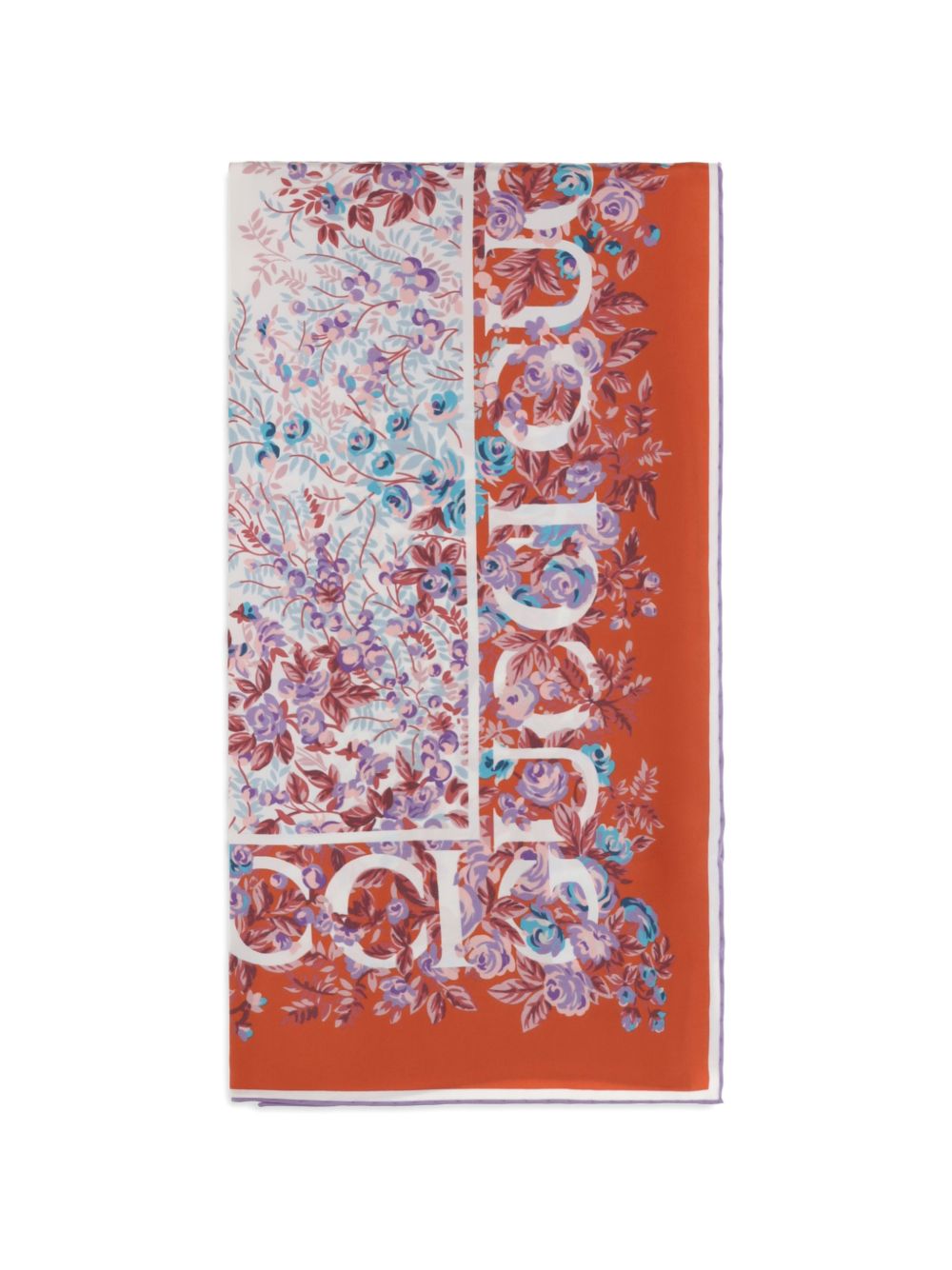 PRINTED SILK FOULARD