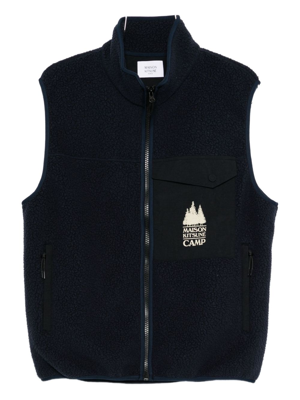 FLEECE ZIPPED VEST