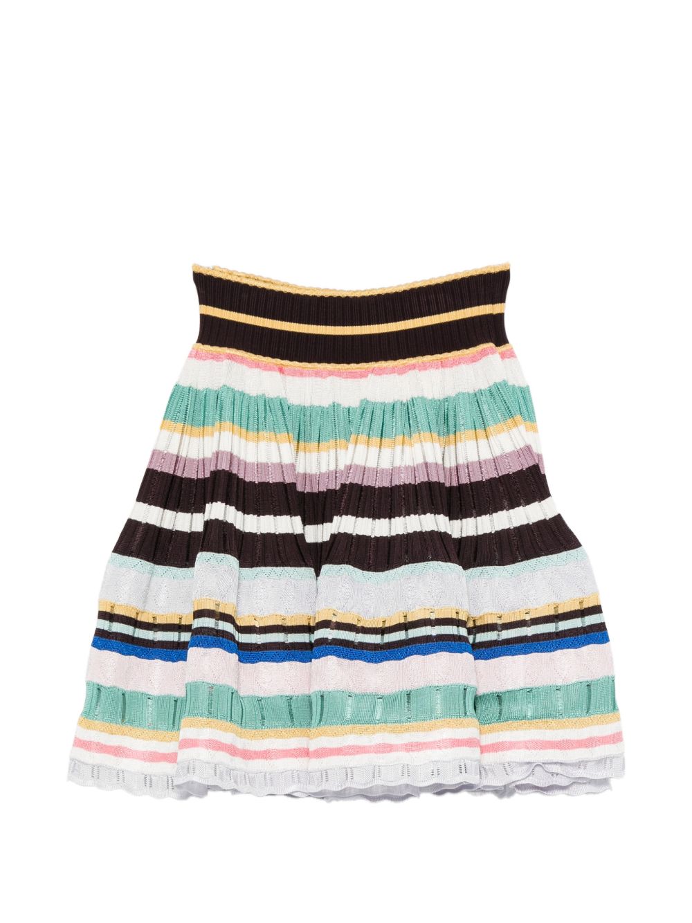 STRIPED MINI SKIRT