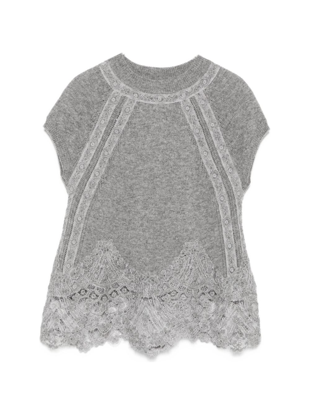 CASHMERE LACE TOP