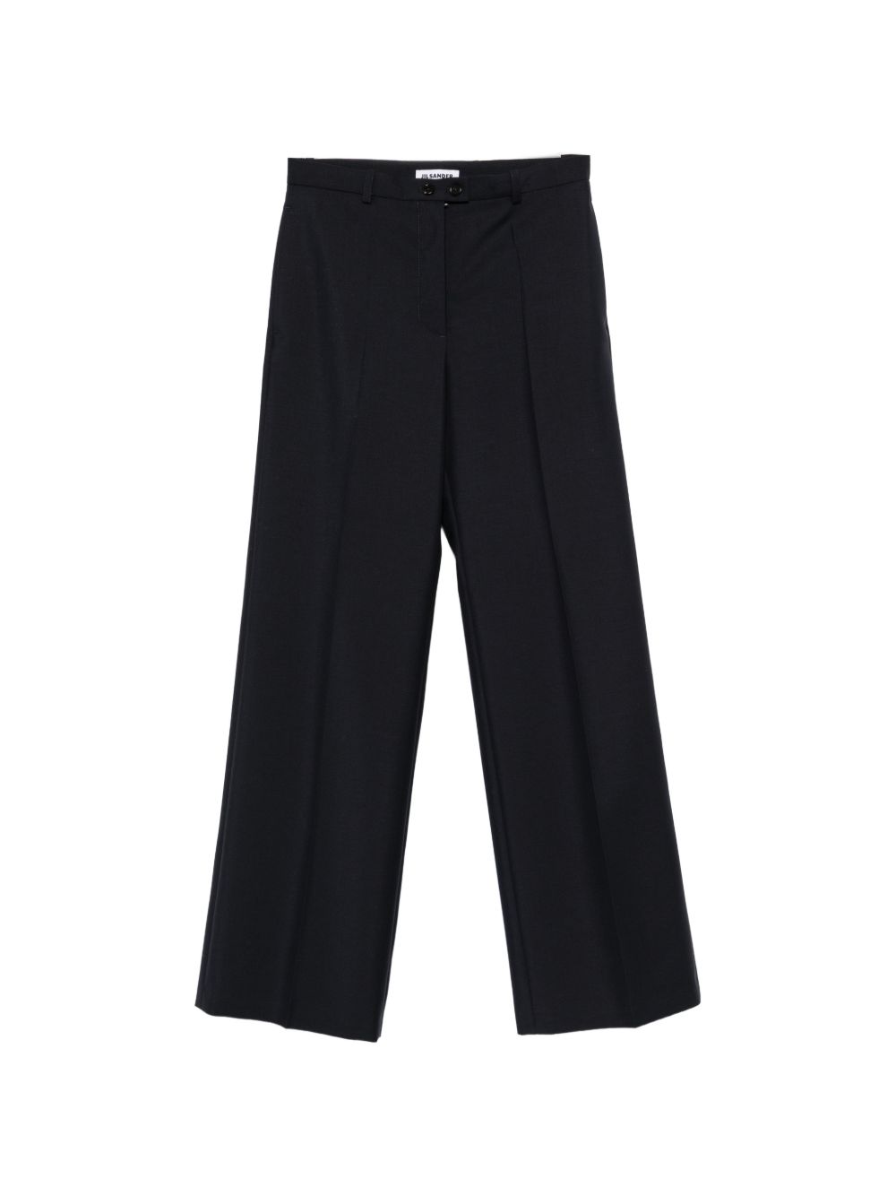 JIL SANDER · WOOL STRAIGHT TROUSERS