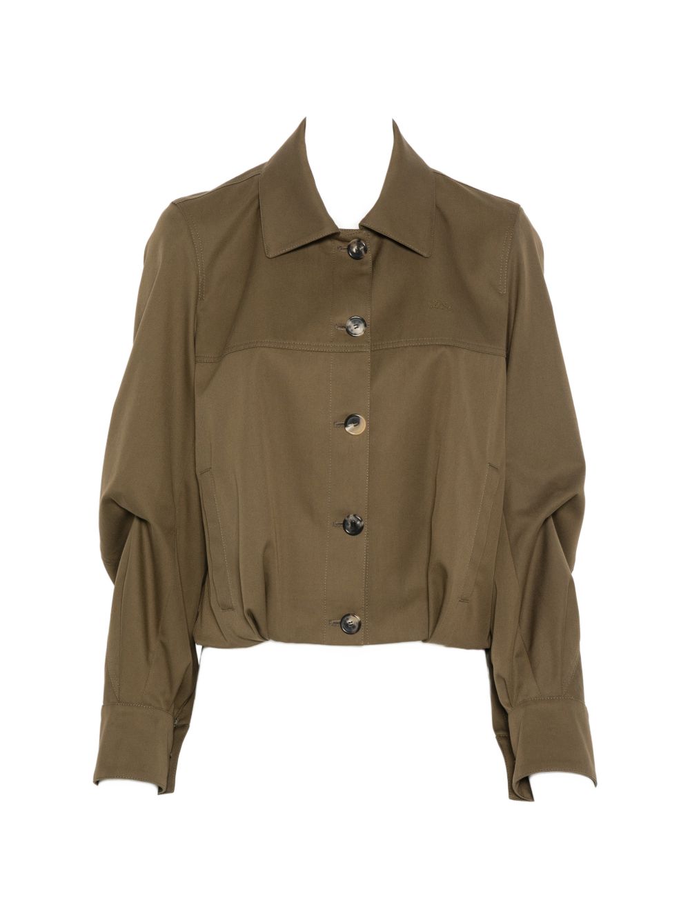 COTTON AND SILK BLEND JACKET
