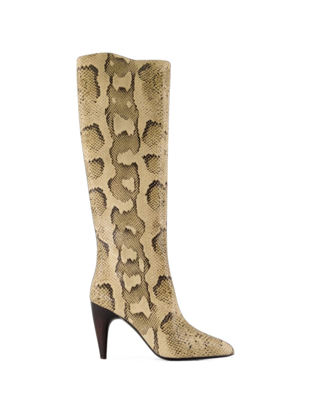 JANY LEATHER HEEL BOOTS