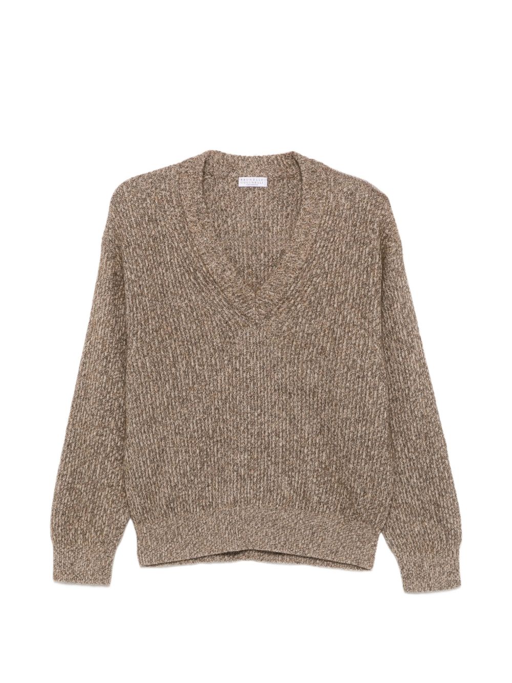 CASHMERE V-NECKED SWEATER