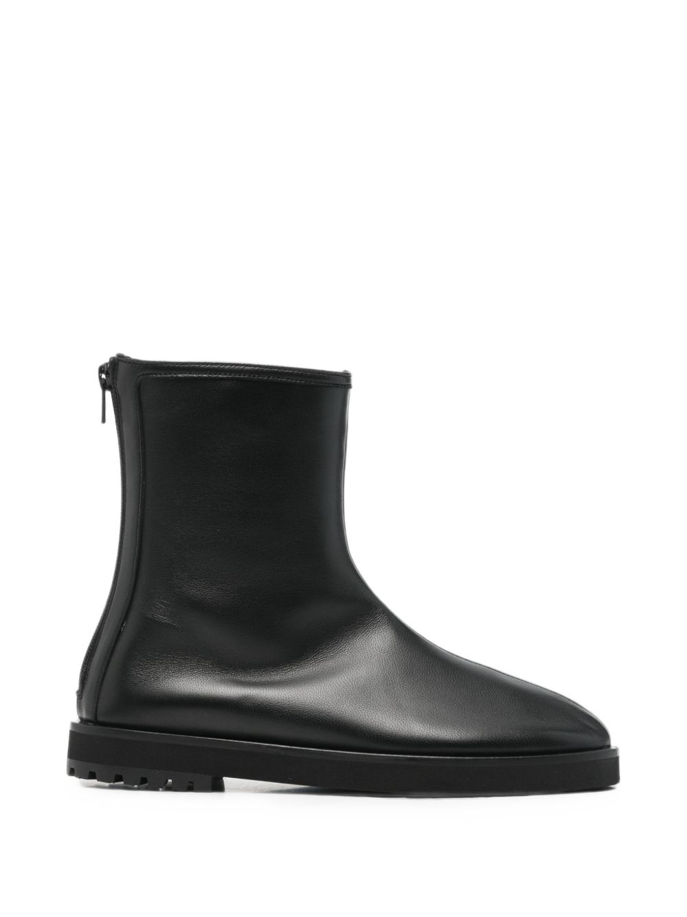 JOSS LEATHER ANKLE BOOTS