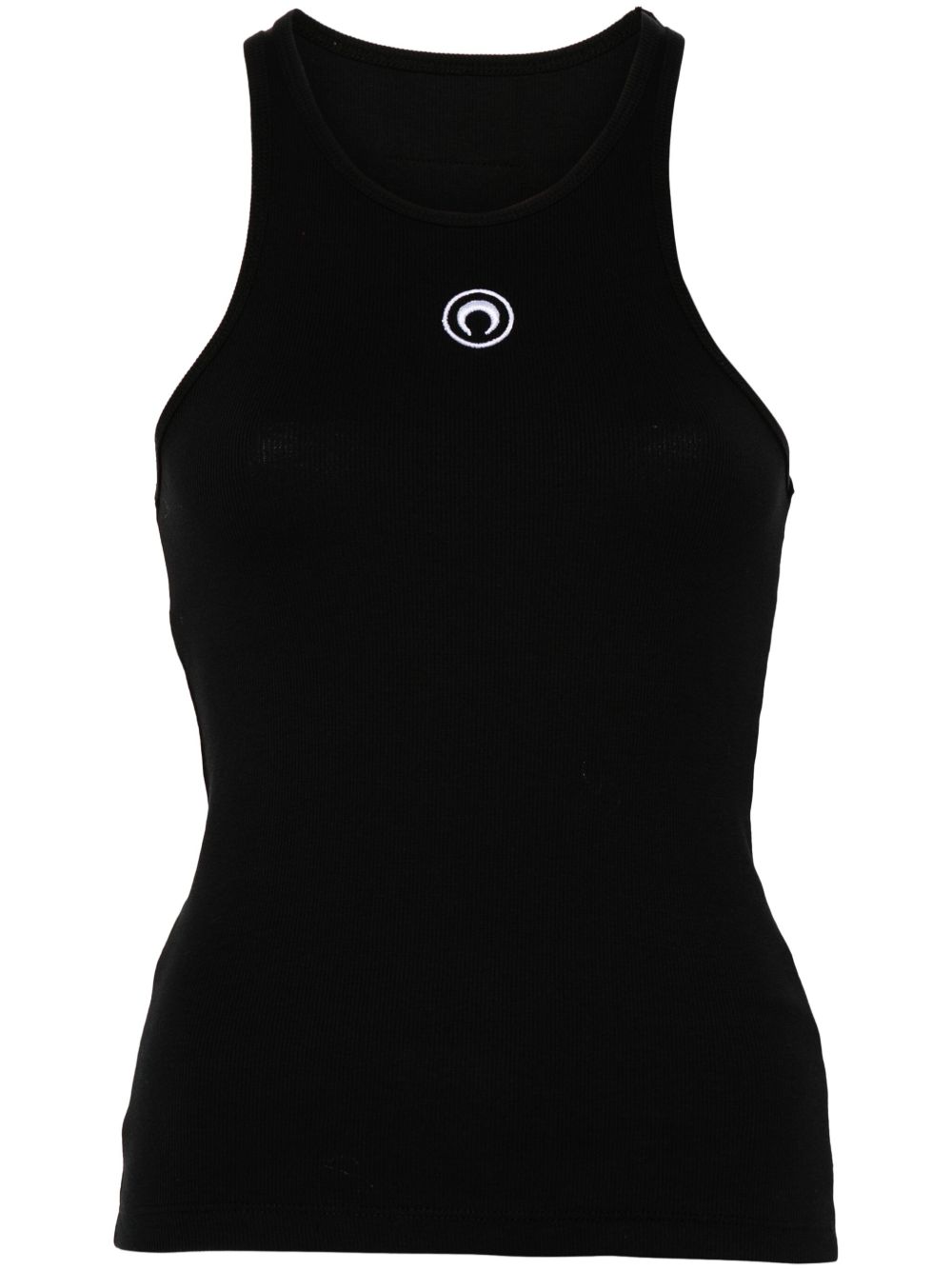 MARINE SERRE · LOGO COTTON TANK TOP