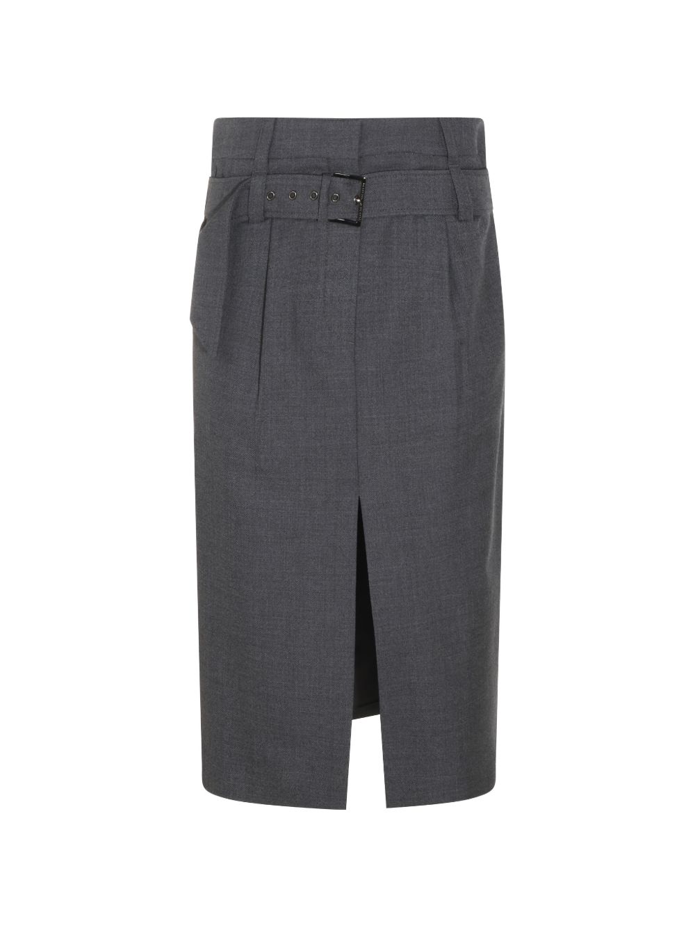 WOOL LONG SKIRT