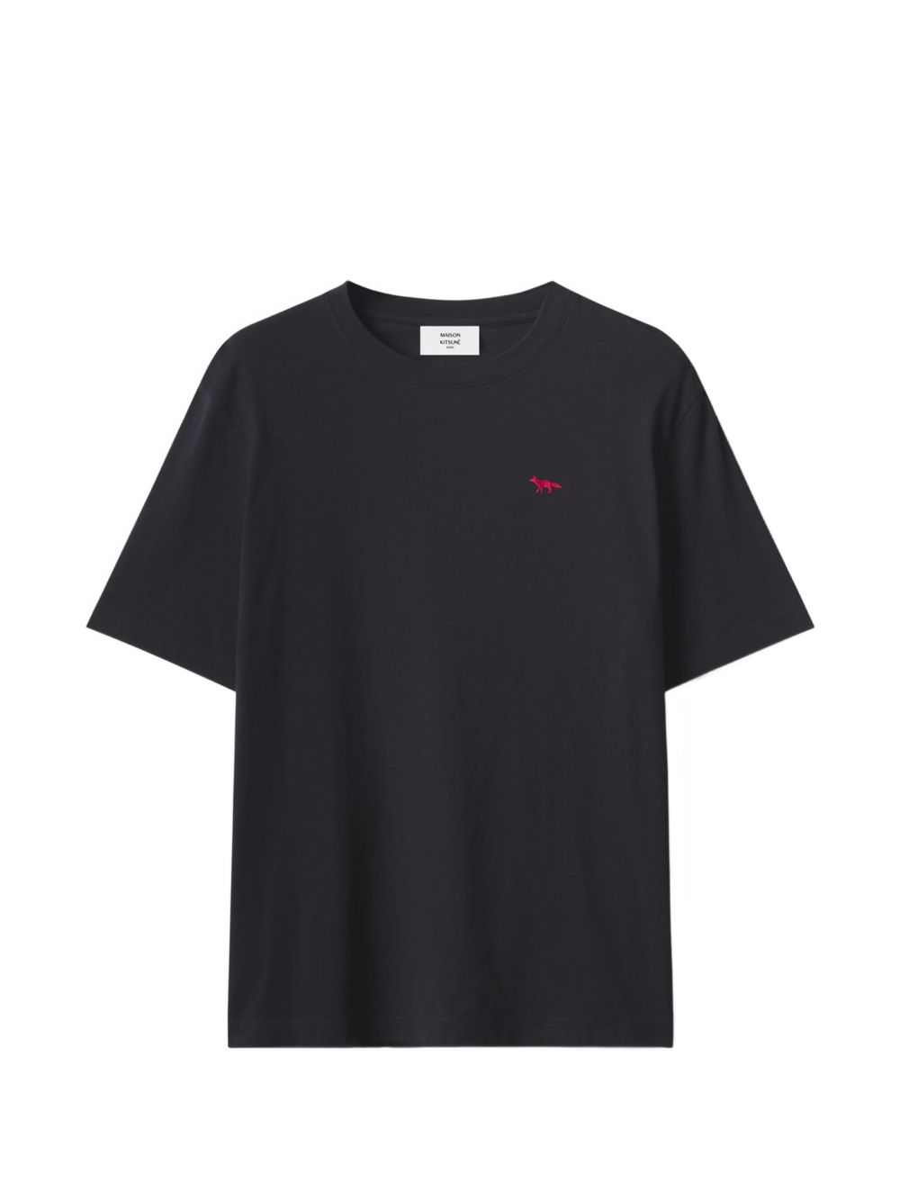 RED PROFILE FOX COTTON T-SHIRT