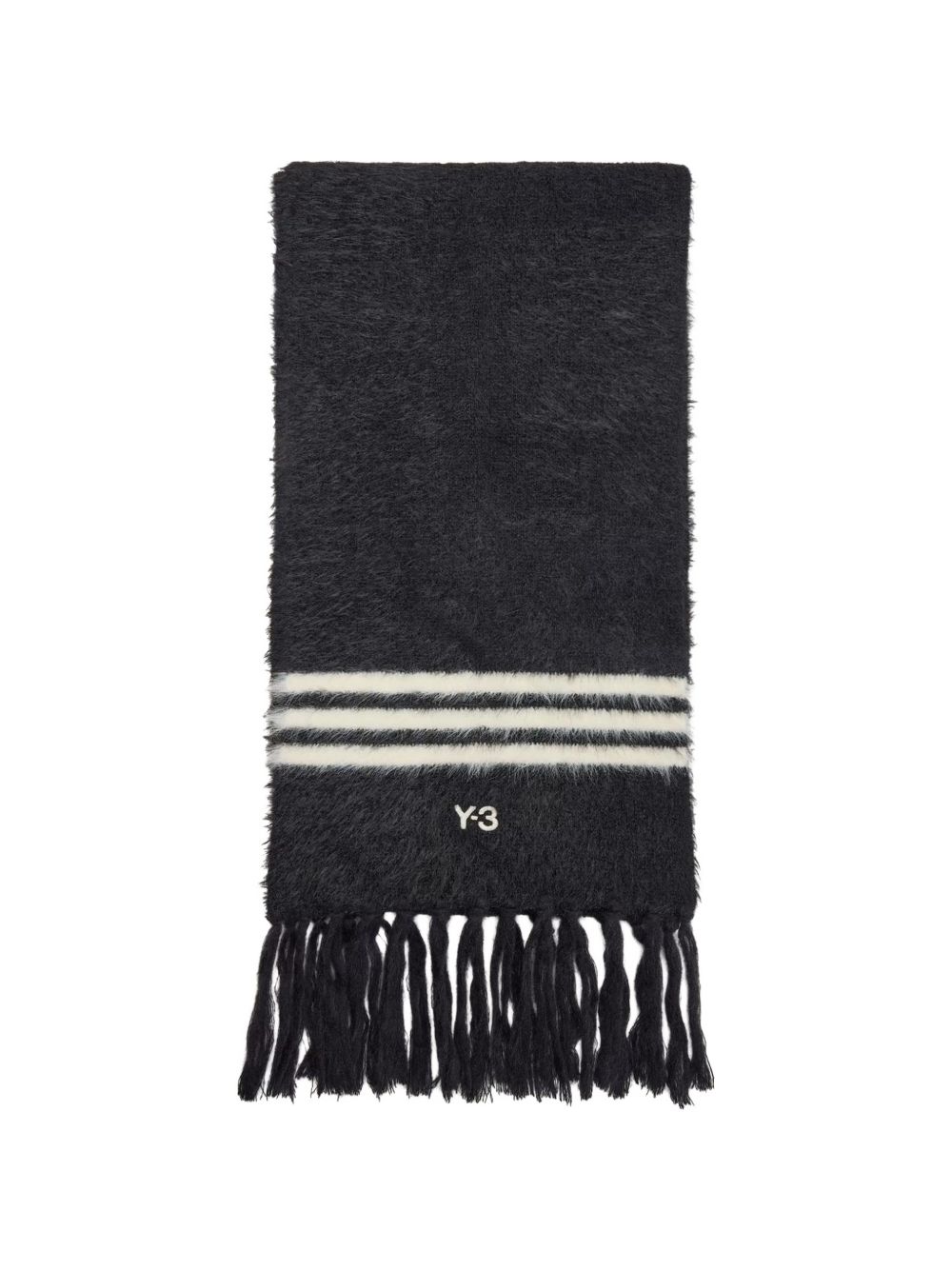 Y-3 Scarves — KS8164BLACK/CREWHT