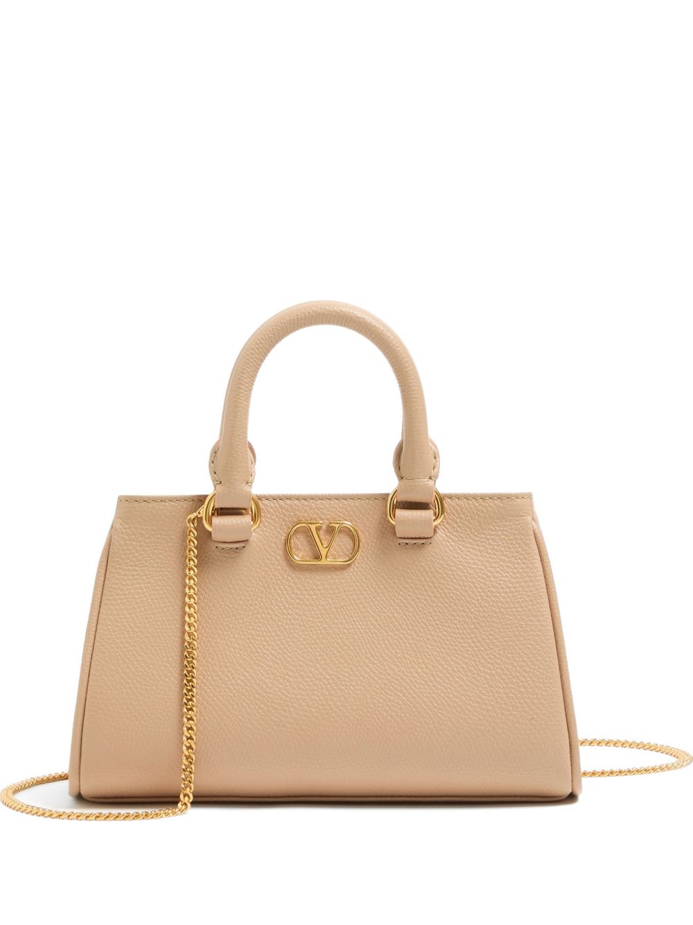 VLOGO SIGNATURE LEATHER MINI BAG