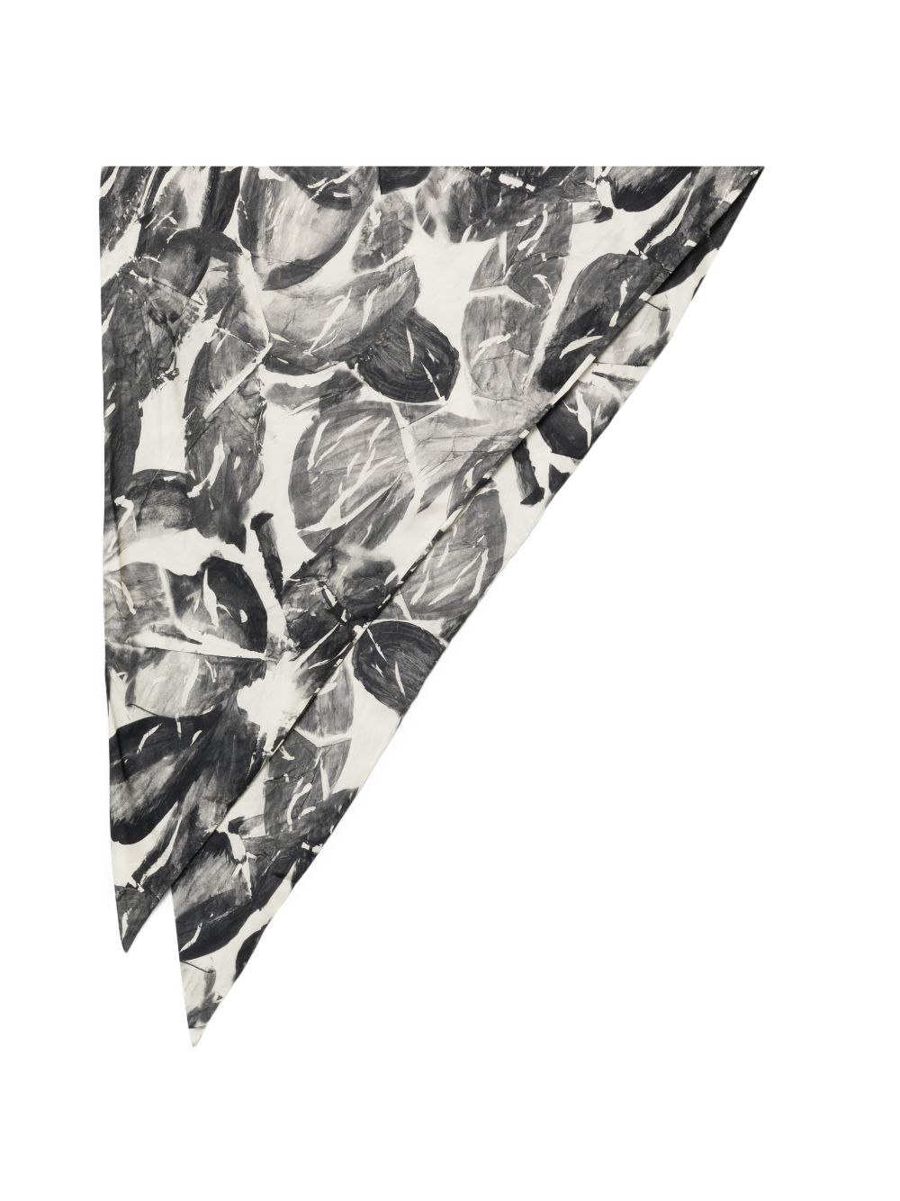 PRINTED SILK FOULARD
