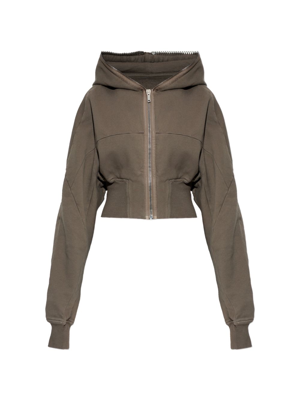 COLLAGE GIMP COTTON HOODIE