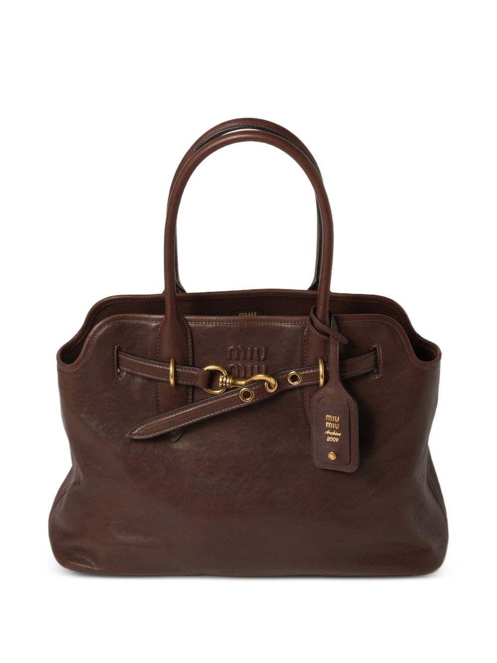 AVENTURE MEDIUM LEATHER HANDBAG