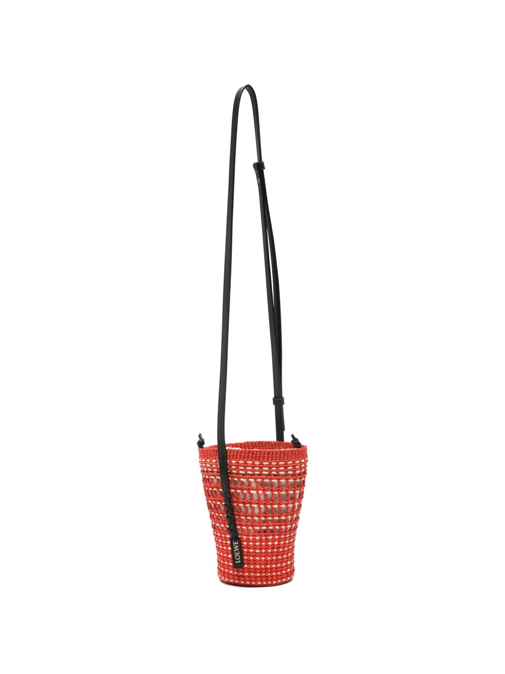 BRAID RAFIA BUCKET BAG