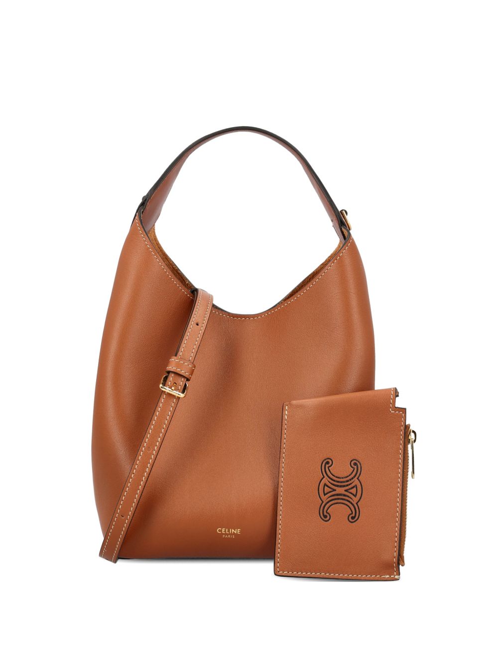 HOBO TEEN LEATHER HANDBAG