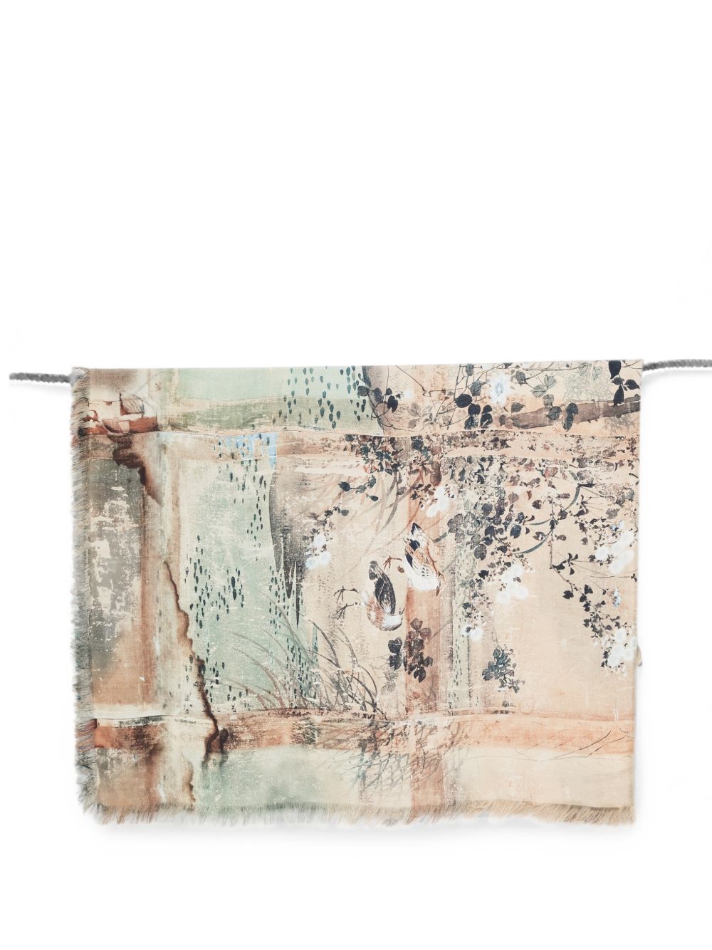 PRINTED SILK SCARF