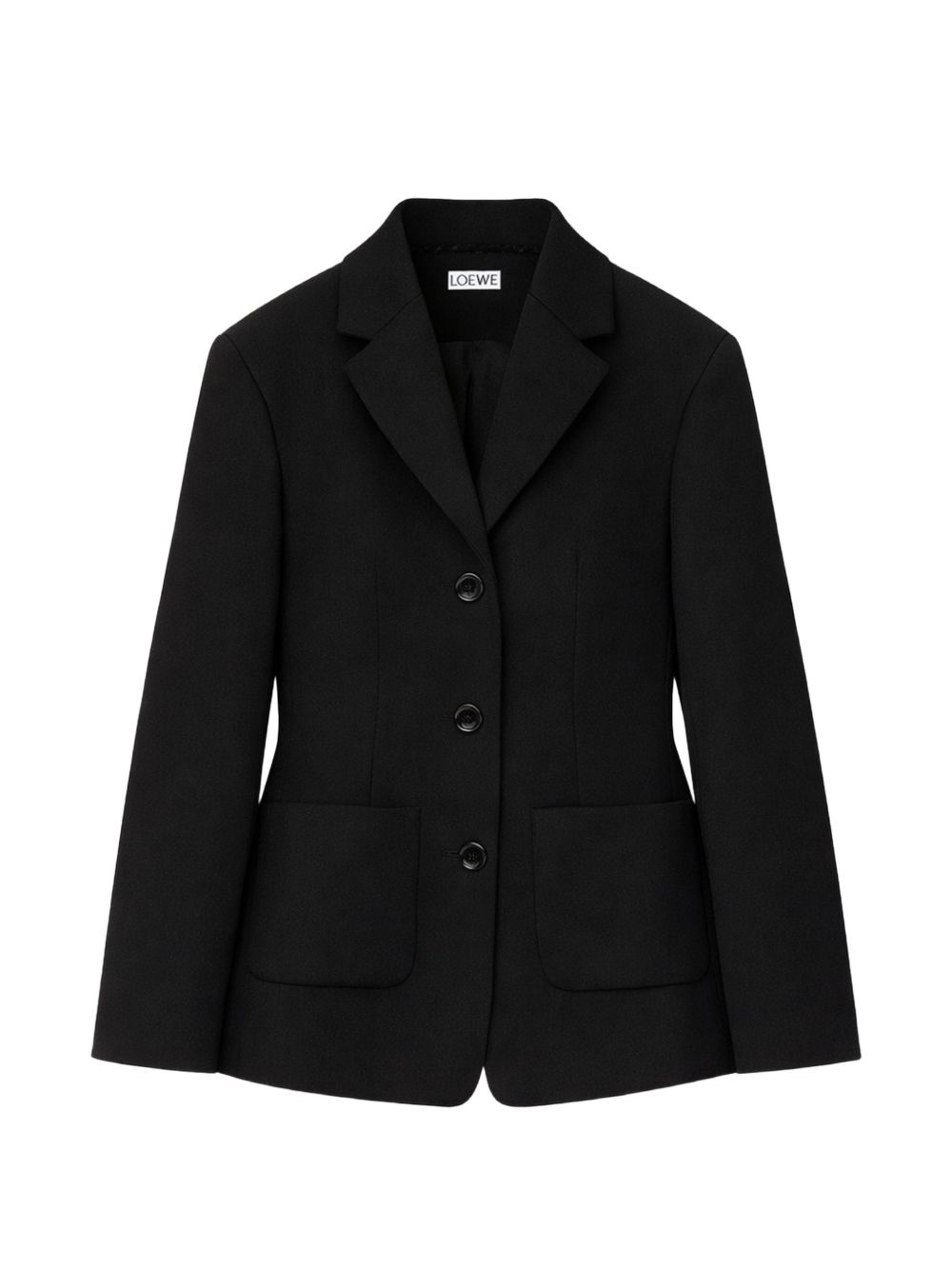 WOOL SINGLE-BREASTED JACKET