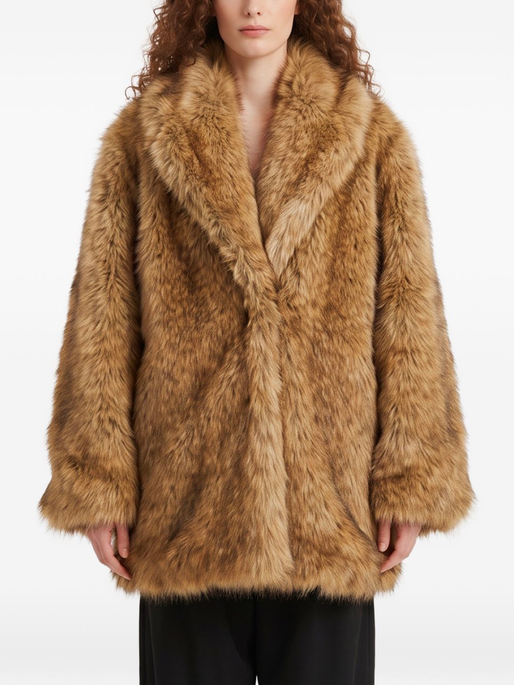 BELLE FAUX FUR COAT