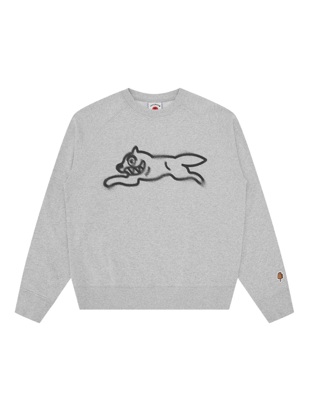 RUNNING DOG COTTON SWEATSHIRT
