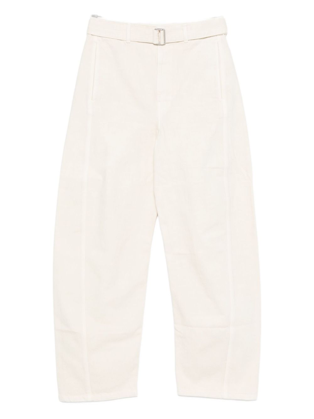 TWISTED DENIM COTTON JEANS