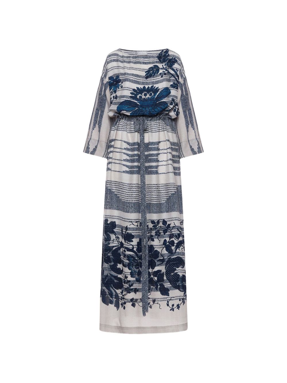 PRINTED SILK DRESS