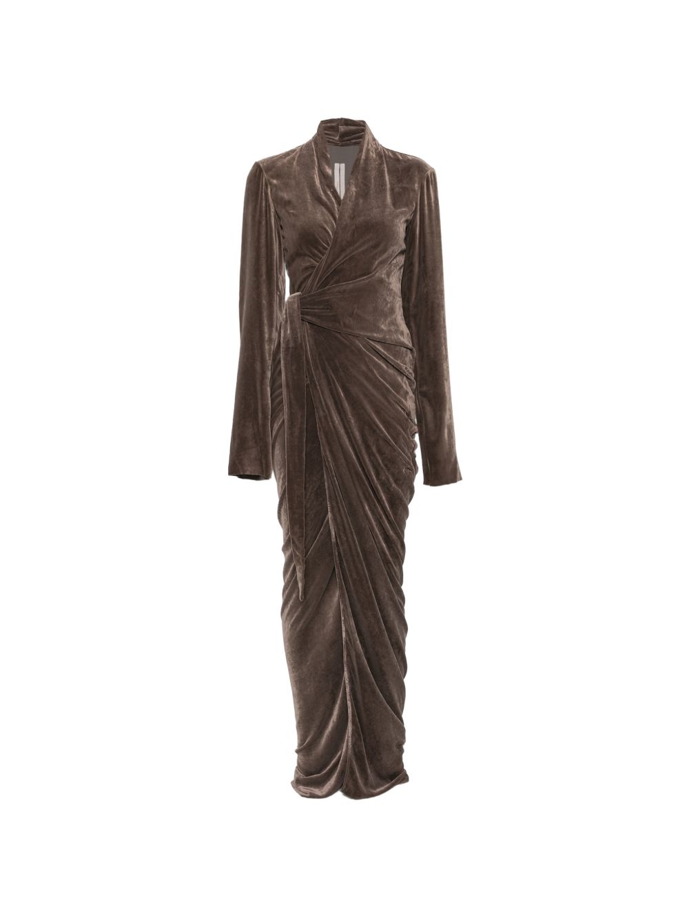 DRAPED MAXI DRESS
