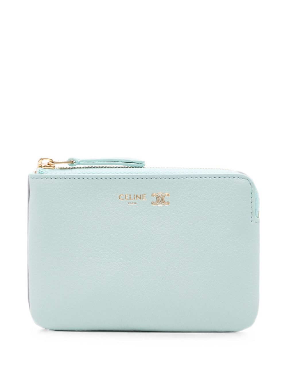 TRIOMPHE LEATHER COIN CASE
