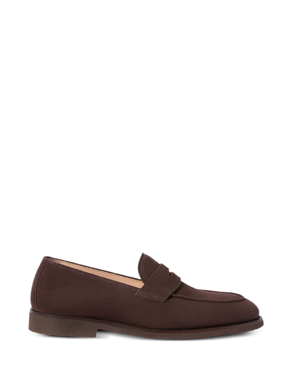 BRUNELLO CUCINELLI · SUEDE LEATHER LOAFERS