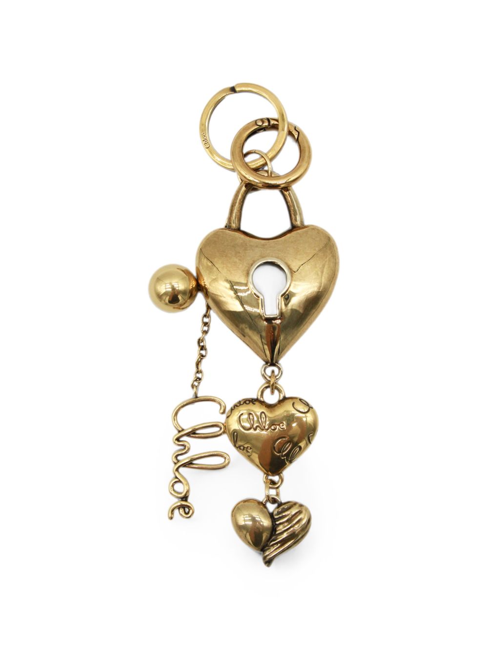 CHLOÉ SYMBOLS KEYRING