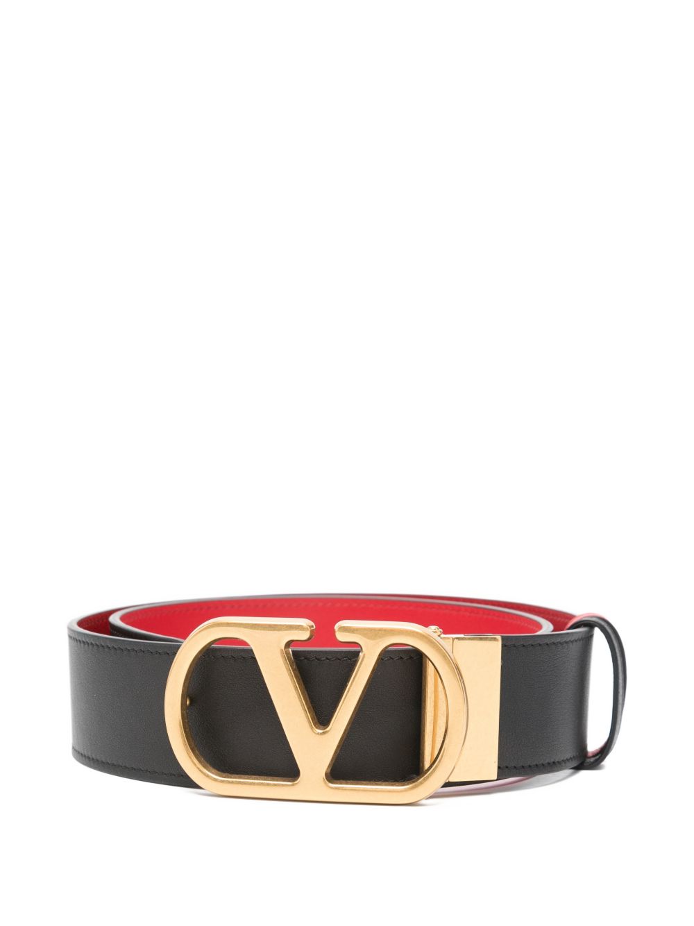 VLOGO SIGNATURE LEATHER BELT