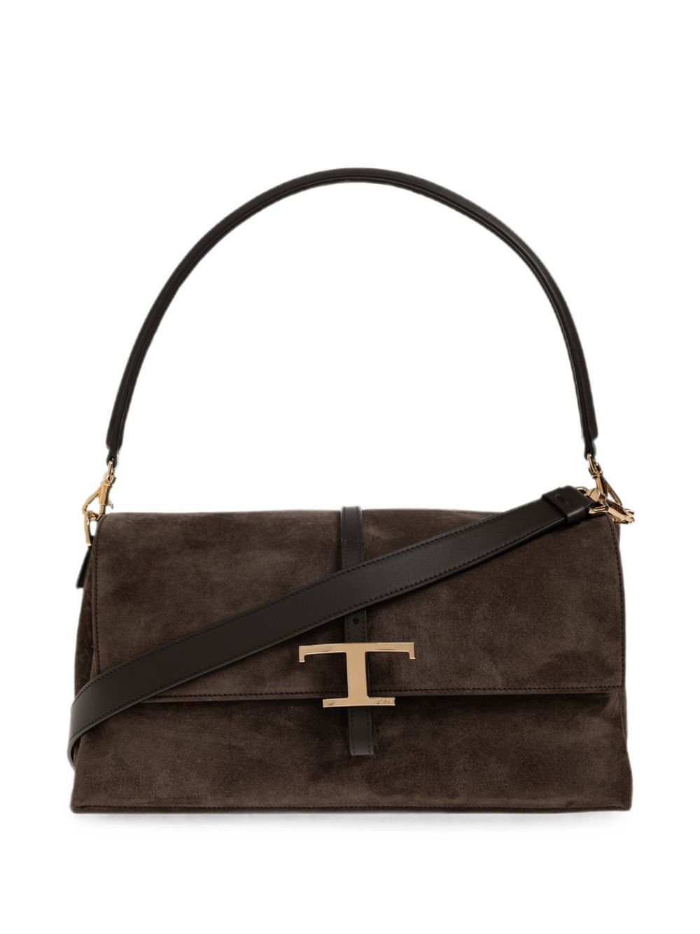 T TIMELESS LEATHER SHOULDER BAG