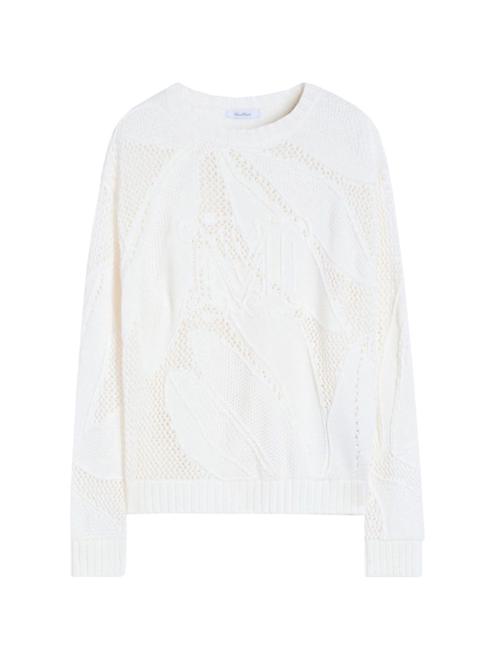 EMBROIDERED COTTON SWEATER