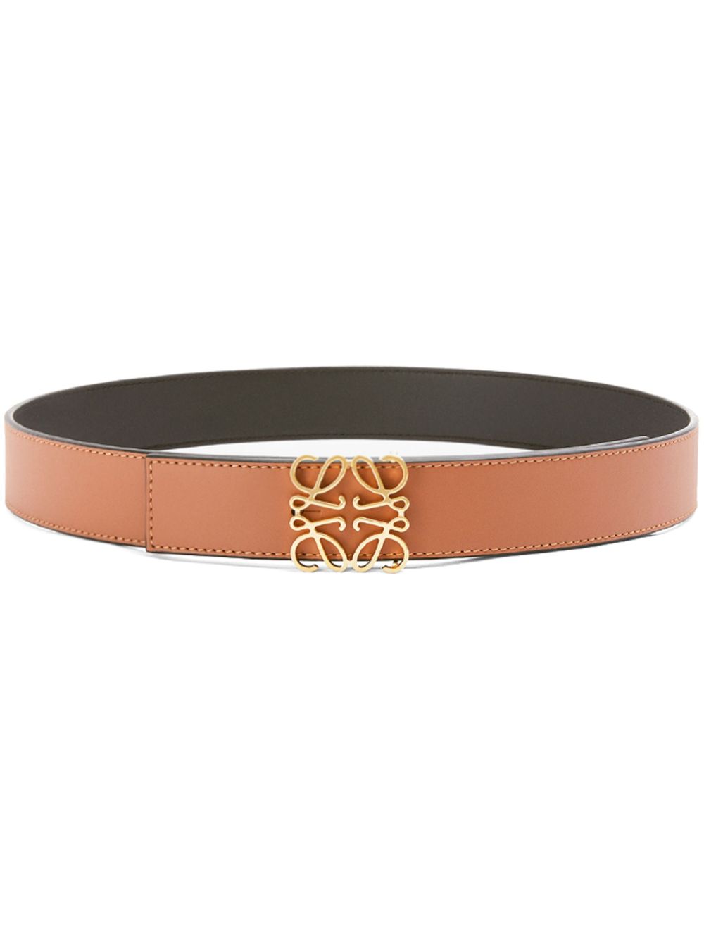 LOEWE · ANAGRAM LEATHER BELT