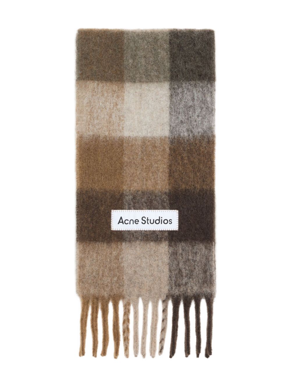 WOOL CHECKED SCAEF