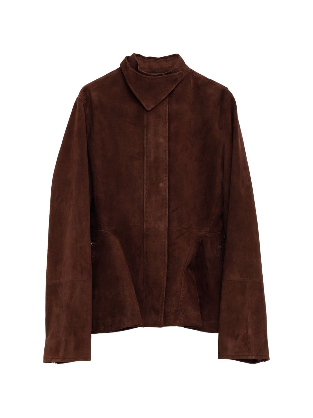 PEPLUM LEATHER JACKET