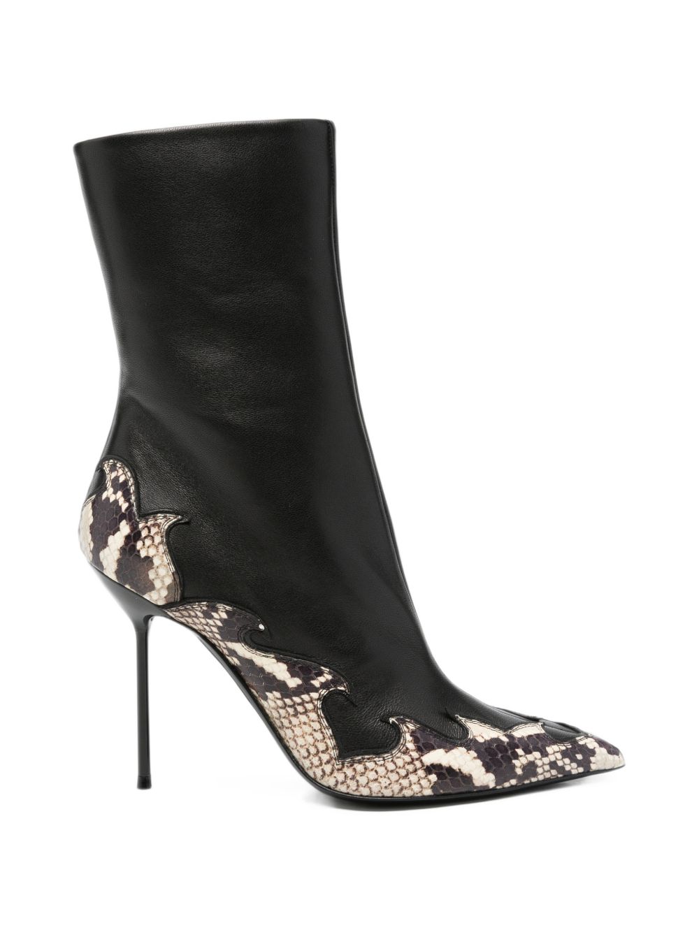 LIDIA QUEEN OF HEARTS LEATHER BOOTS