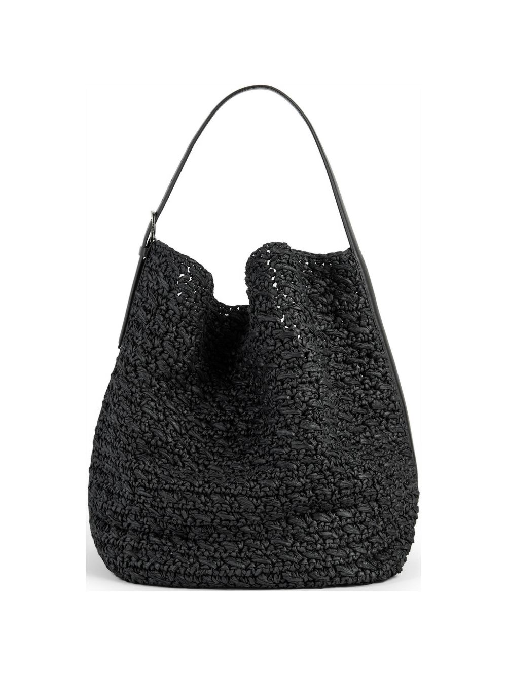 RAFIA BELTED TOTE BAG