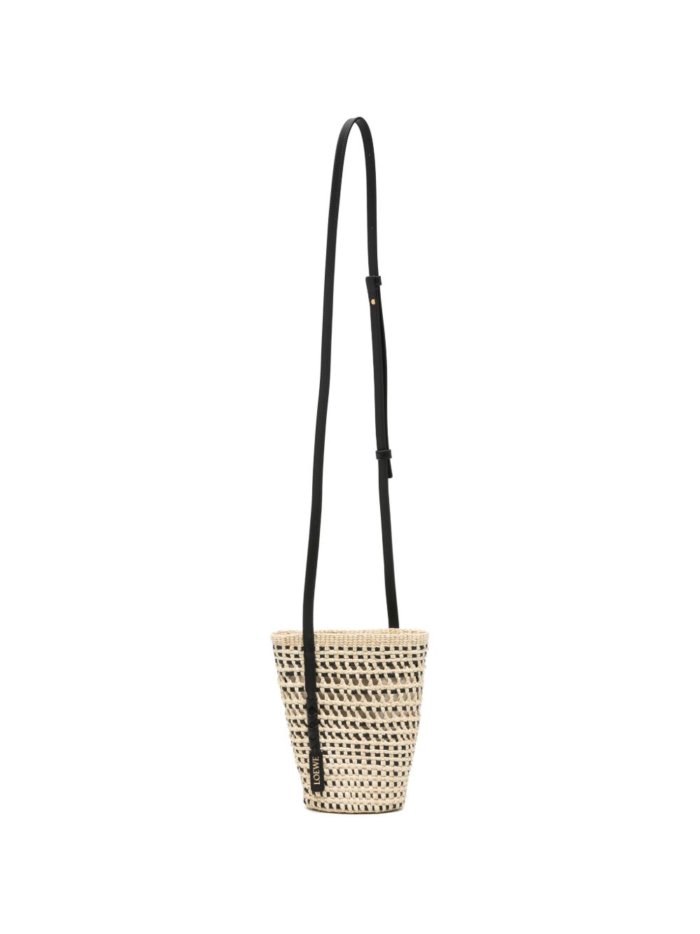 BRAID RAFIA BUCKET BAG