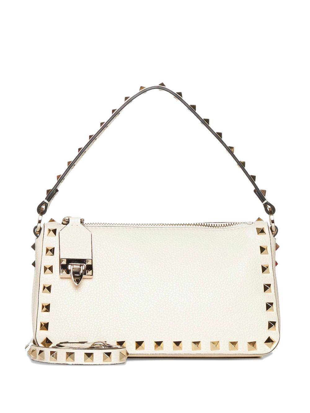 ROCKSTUD SMALL LEATHER SHOULDER BAG