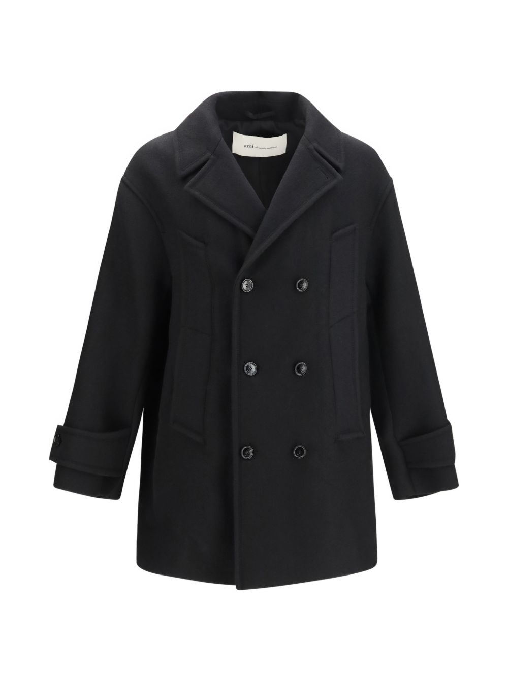 WOOL DOUBLE-BREASTED COAT