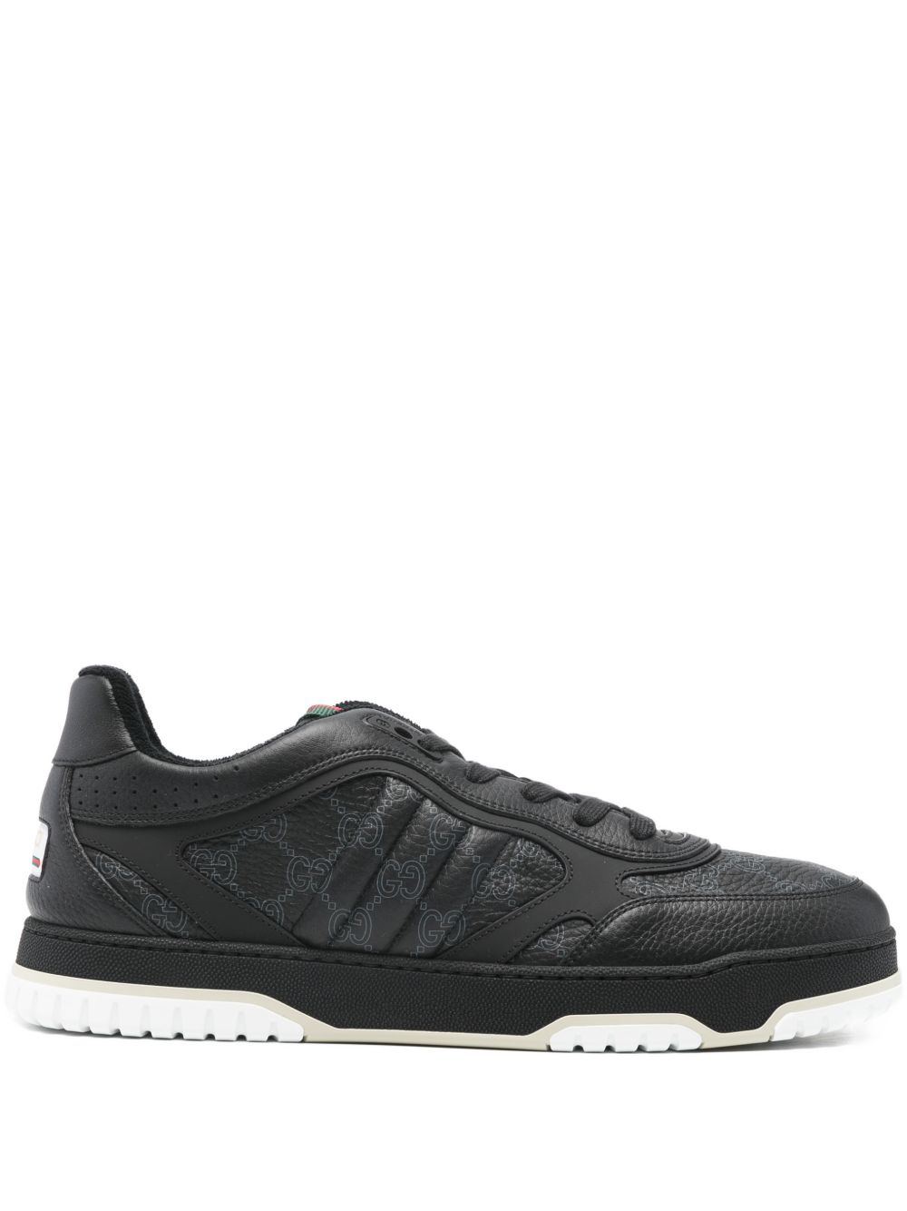 RE-WEB LEATHER SNEAKERS
