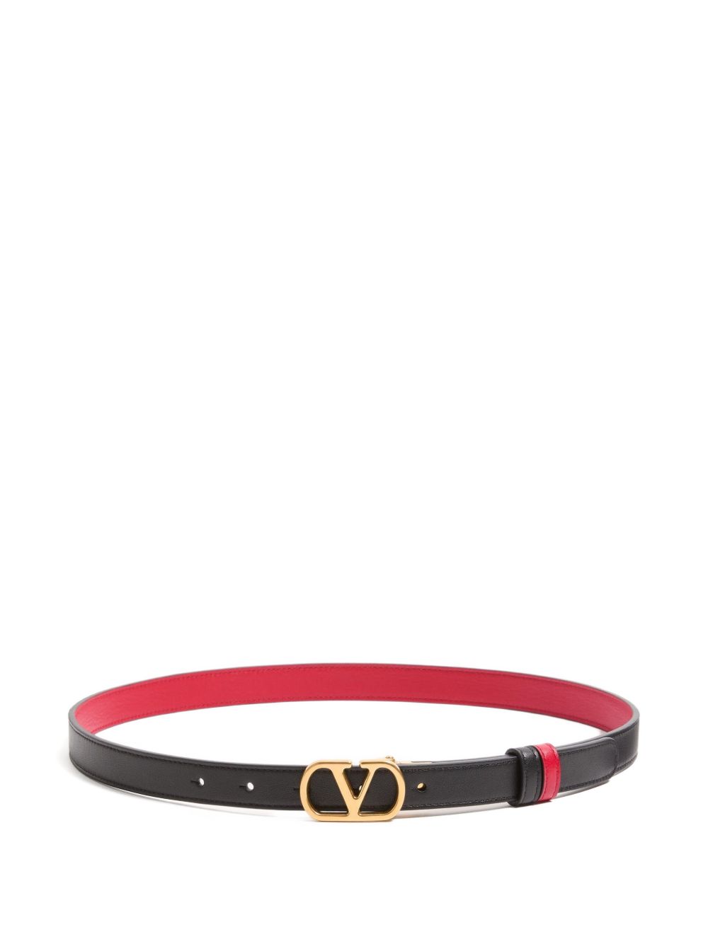 VLOGO SIGNATURE LEATHER BELT